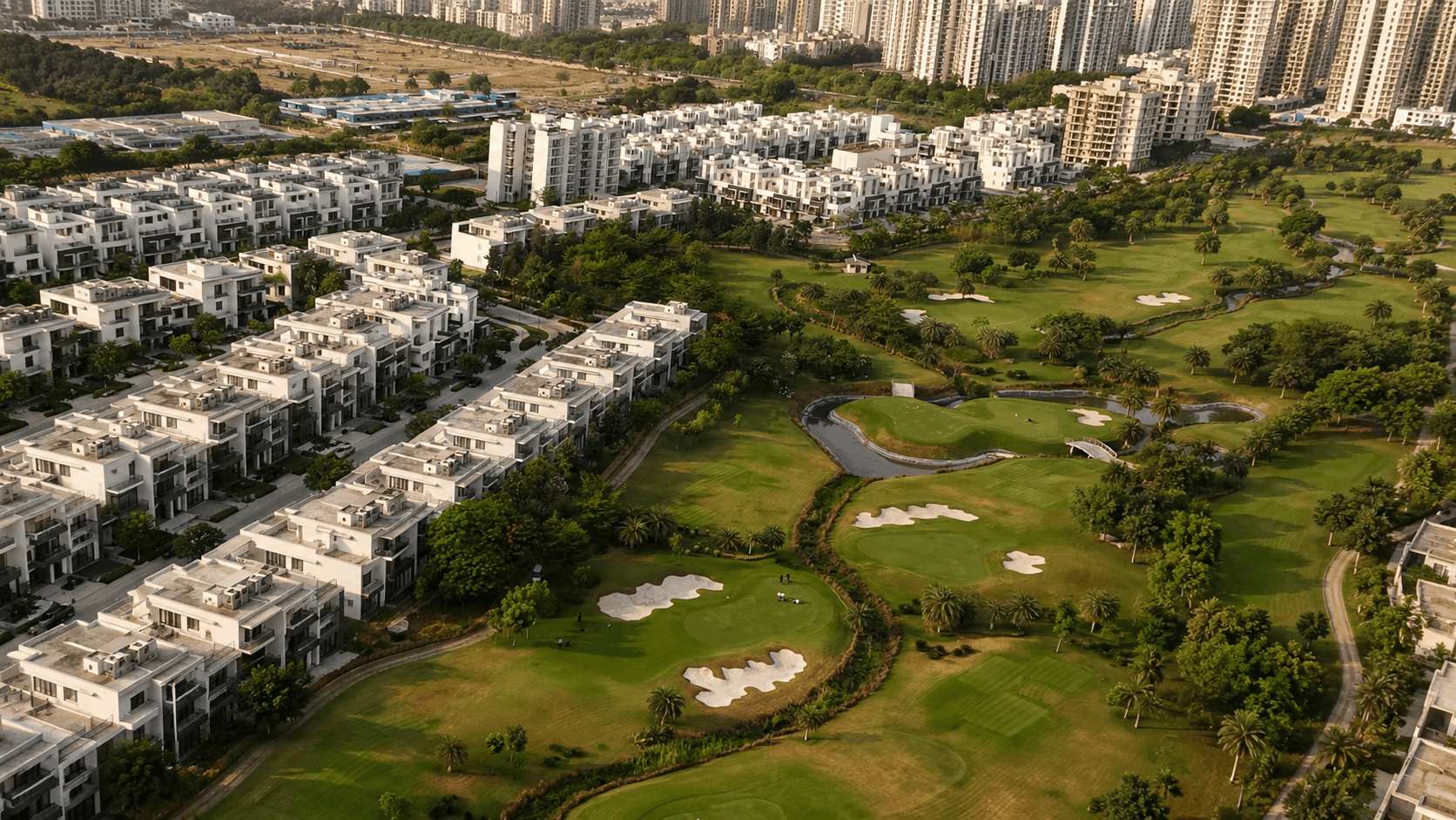 Golf And Residential Landscape